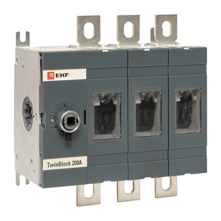 Рубильник 200A 3P ( OT200E3) без рукоятки управления TwinBlock EKF PROxima